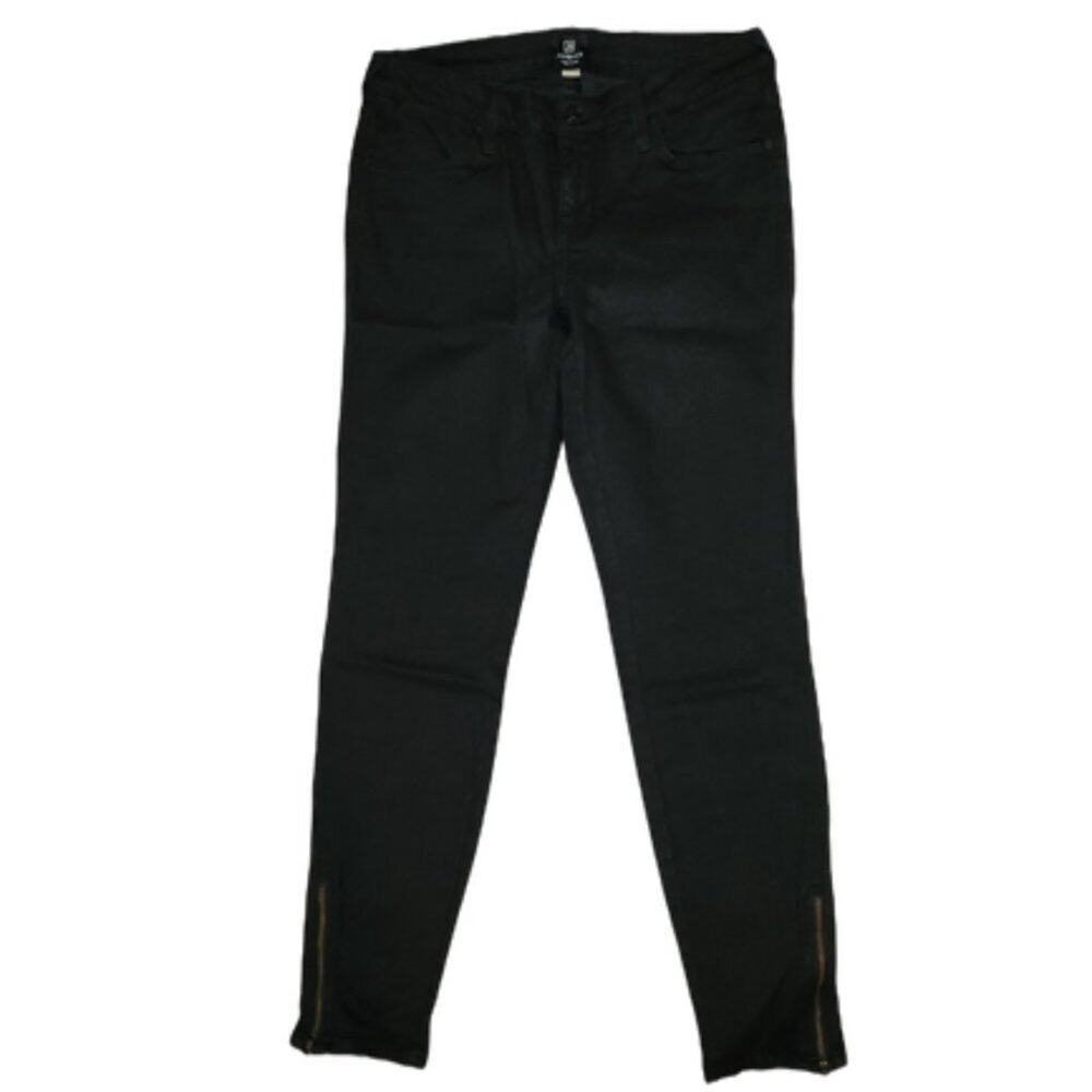 JB Just Black Jeans Women's 27 Skinny Denim Zipper Legs